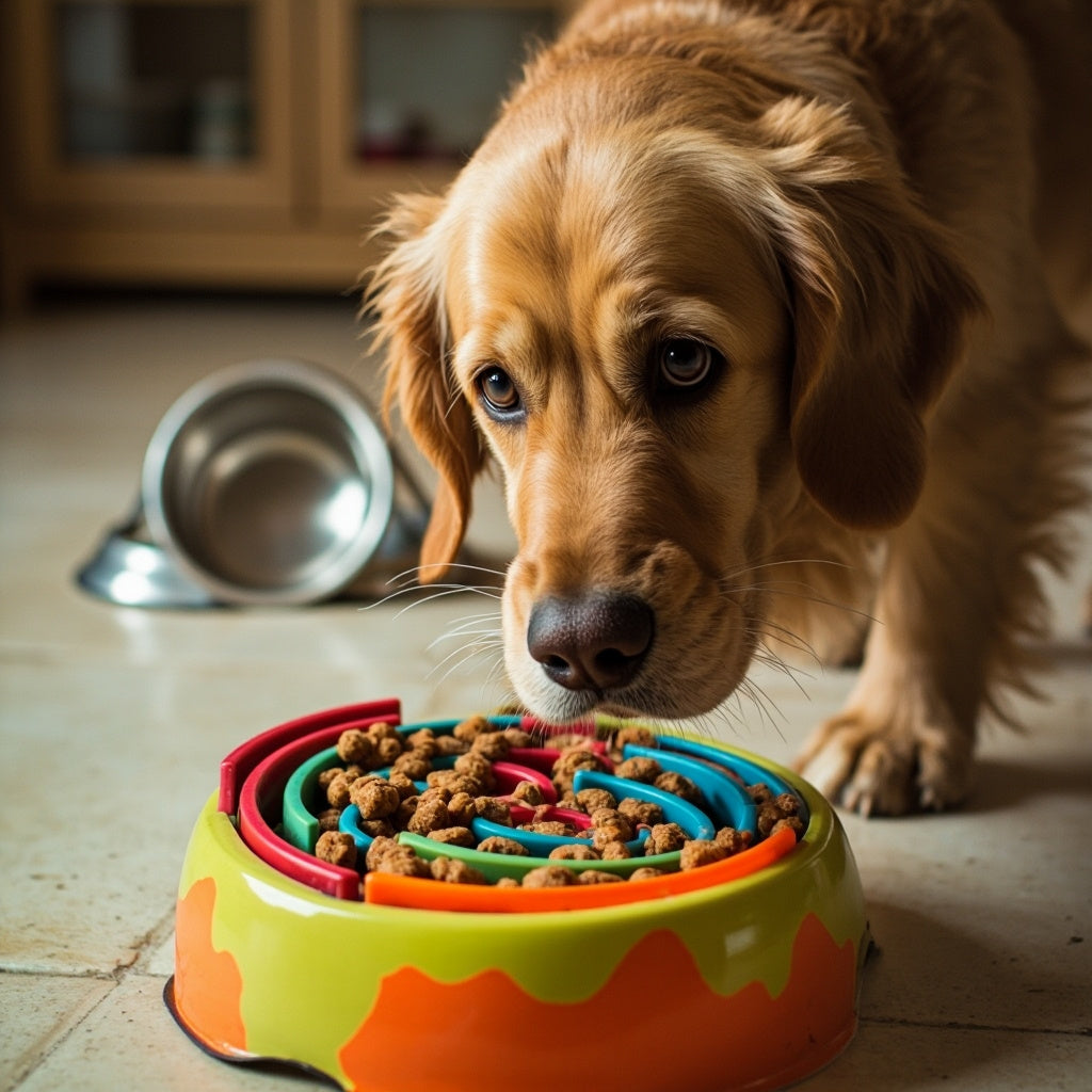 Slow Feeder Dog Bowl