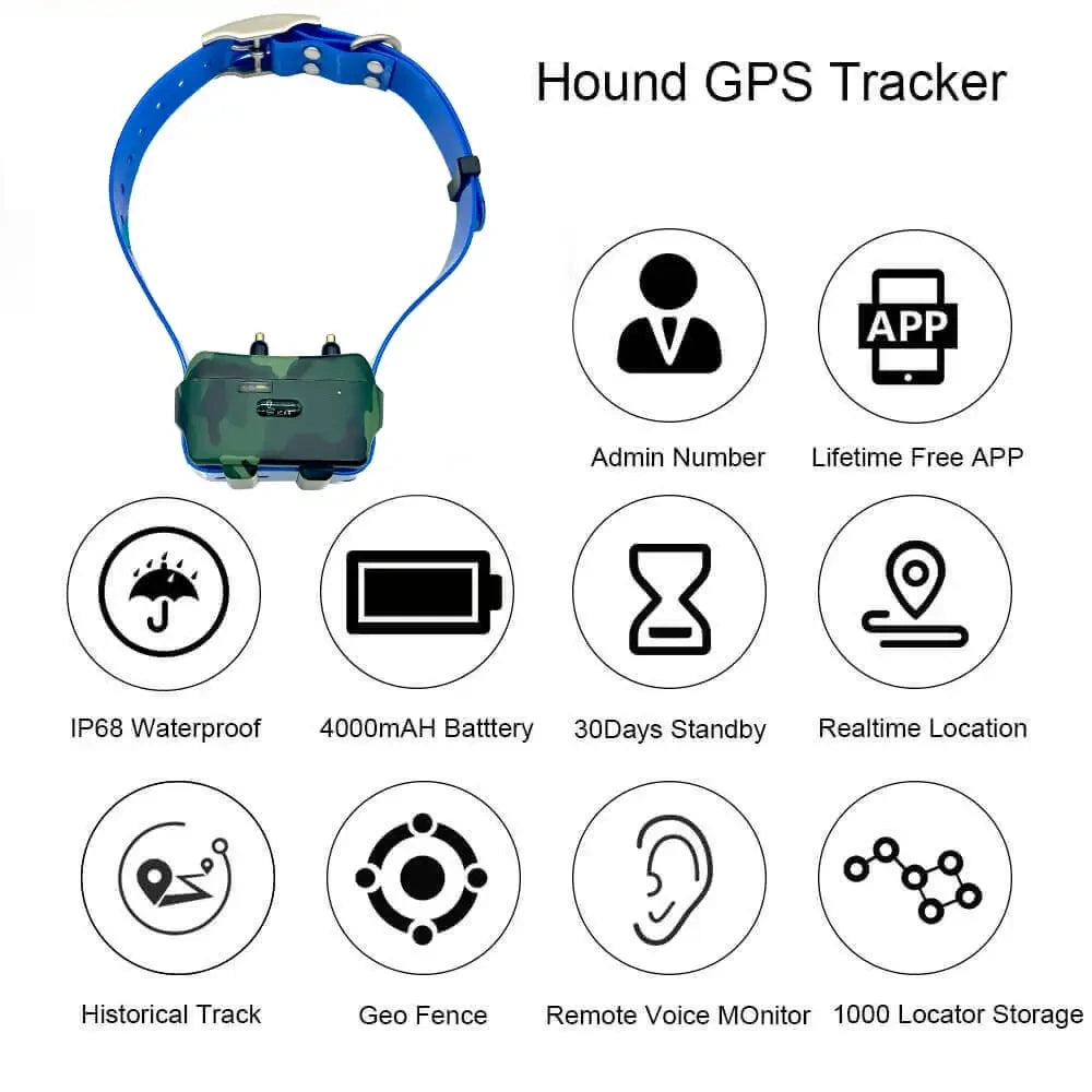 Dog Tracking Collar For Hunting