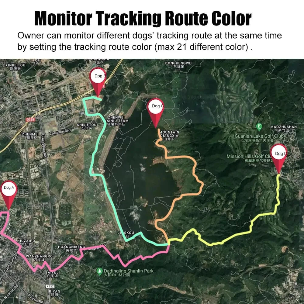 Dog Tracking Collar For Hunting