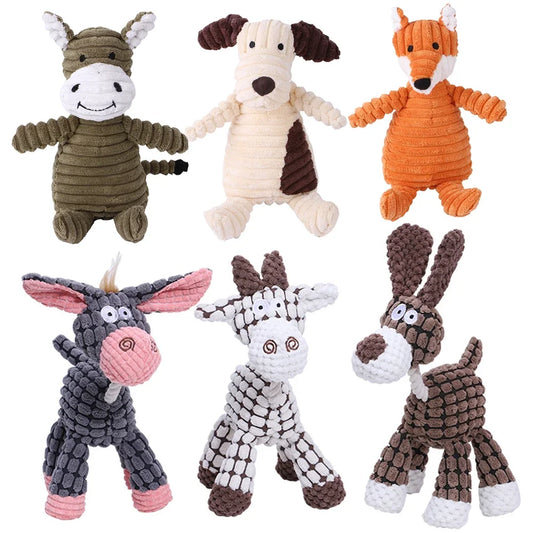 Indestructible Plush Dog Toys