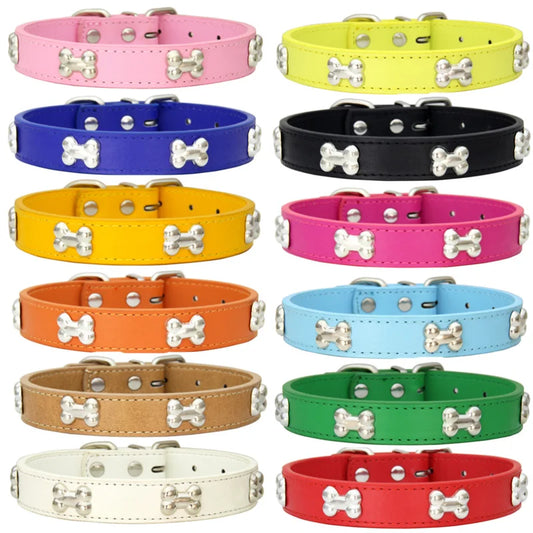 Bone Leather Collar