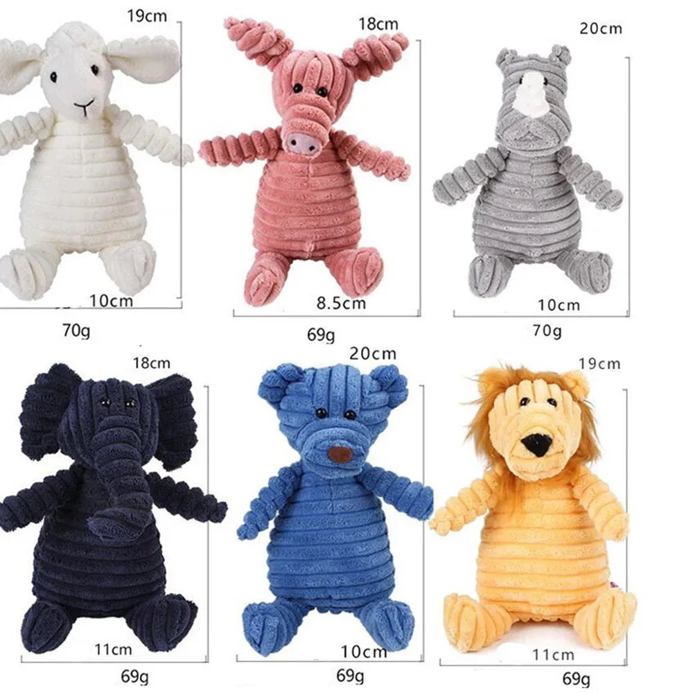 Indestructible Plush Dog Toys