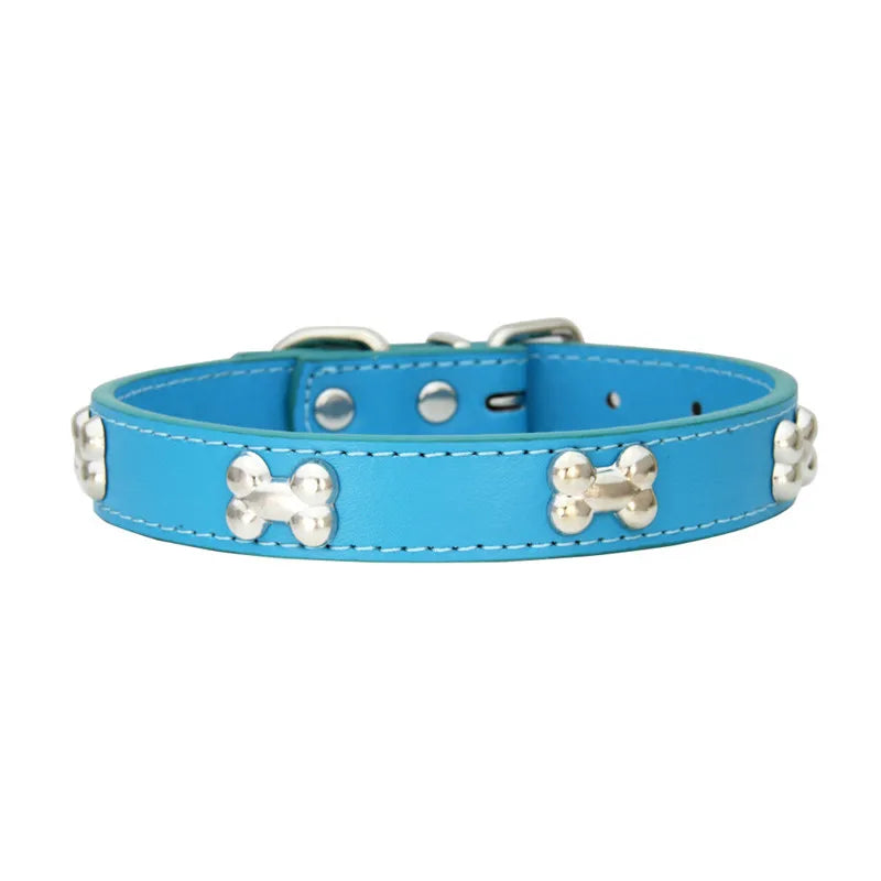 Bone Leather Collar