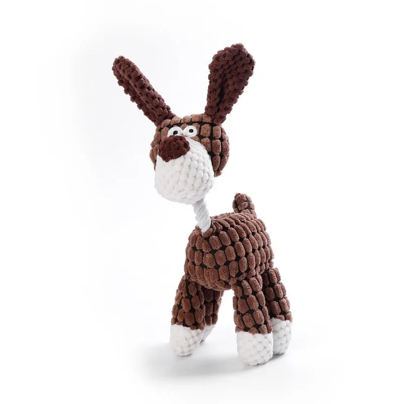 Indestructible Plush Dog Toys
