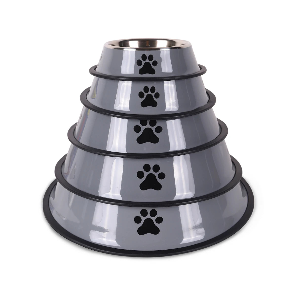 Stainless Steel Slow Feeder Dog Bowl