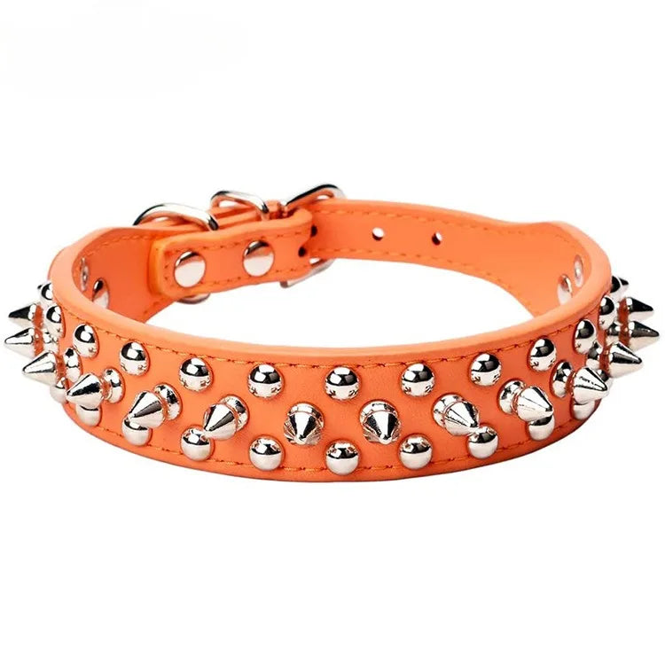 Collar For Dogs With Spikes
