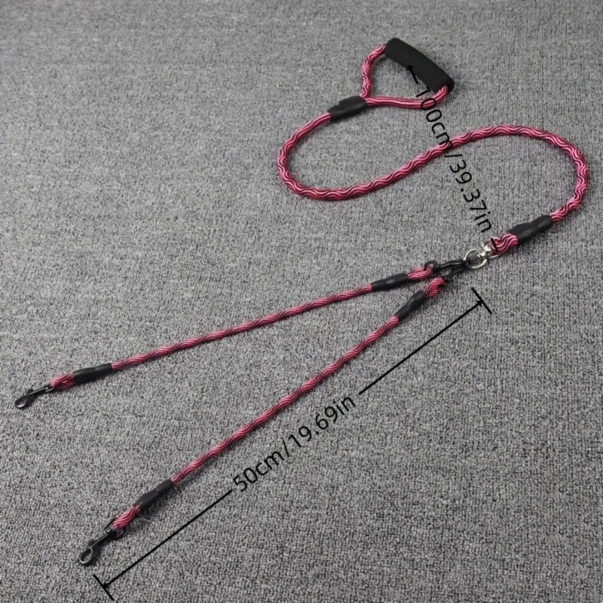 Double Dog Leash No Tangle