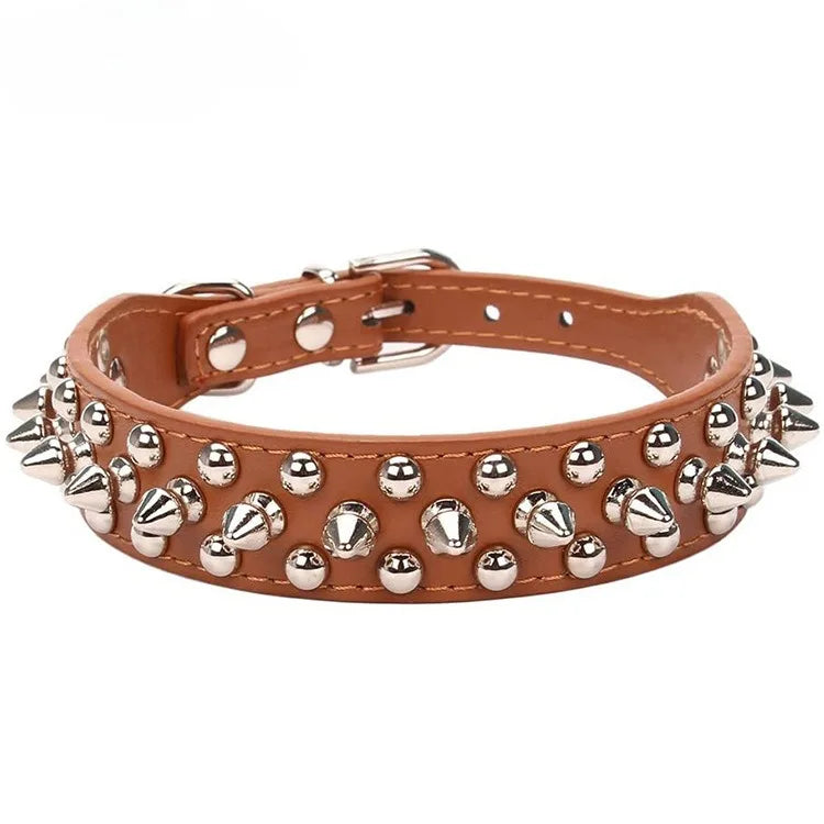 Collar For Dogs With Spikes