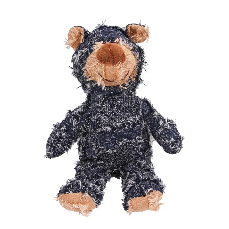 Indestructible Bear Dog Toy