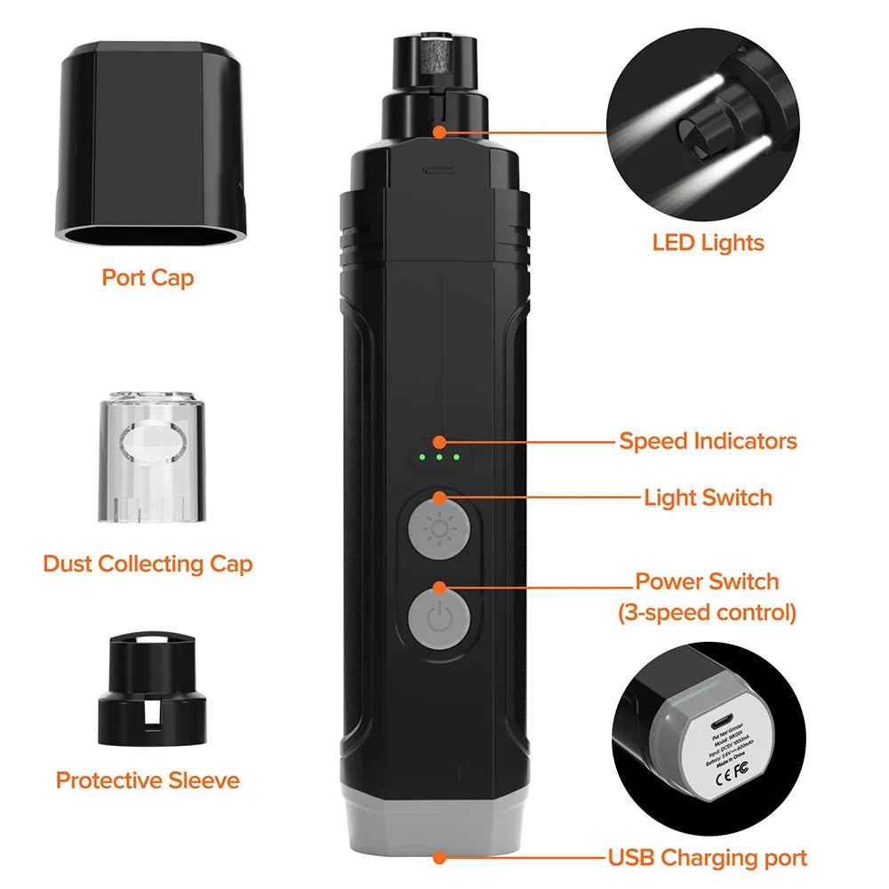 Electric Nail Clipper Dog