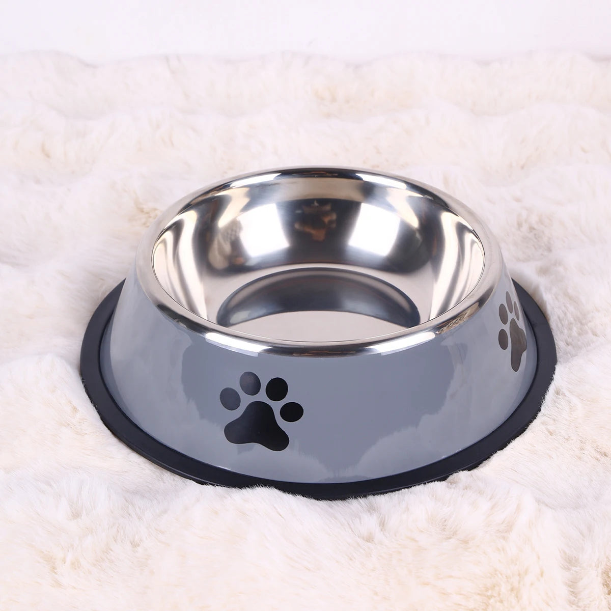 Stainless Steel Slow Feeder Dog Bowl