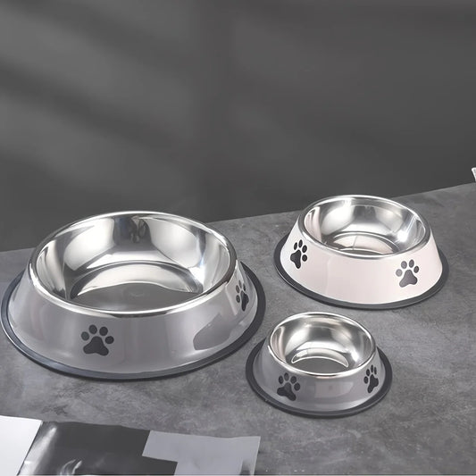 Stainless Steel Slow Feeder Dog Bowl